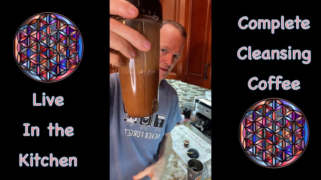 Live in the Kitchen: Complete Cleansing Coffee | A Powerful Creamer Combination to Enhance Healing