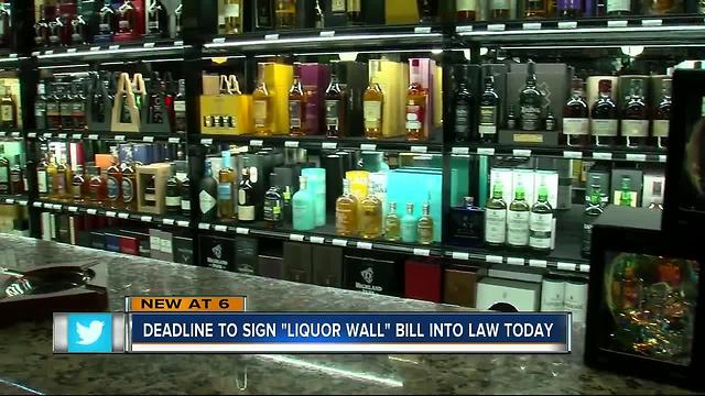 Follow the Money: The Cash Trail on the "Liquor Wall" Bill