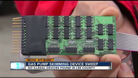 Gas Pump Skimming Device Sweep