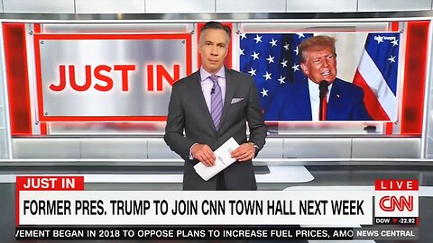 Trump doing a town hall on...CNN?!