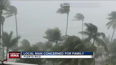 Local man in constant contact with family in Puerto Rico