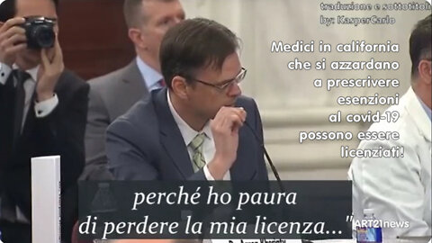 Medici in California che si azzardano a prescrivere esenzioni al covid-19 possono essere licenziati!