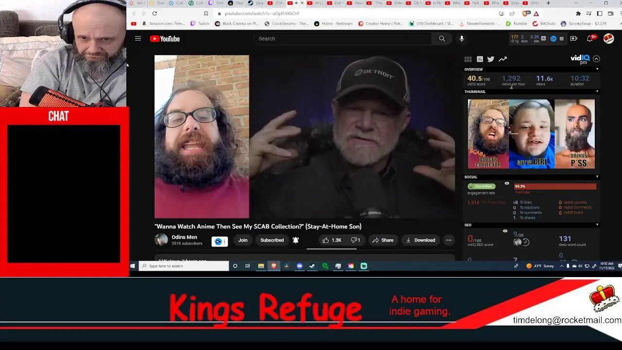 The Kings Feed. Come in and relax with me.