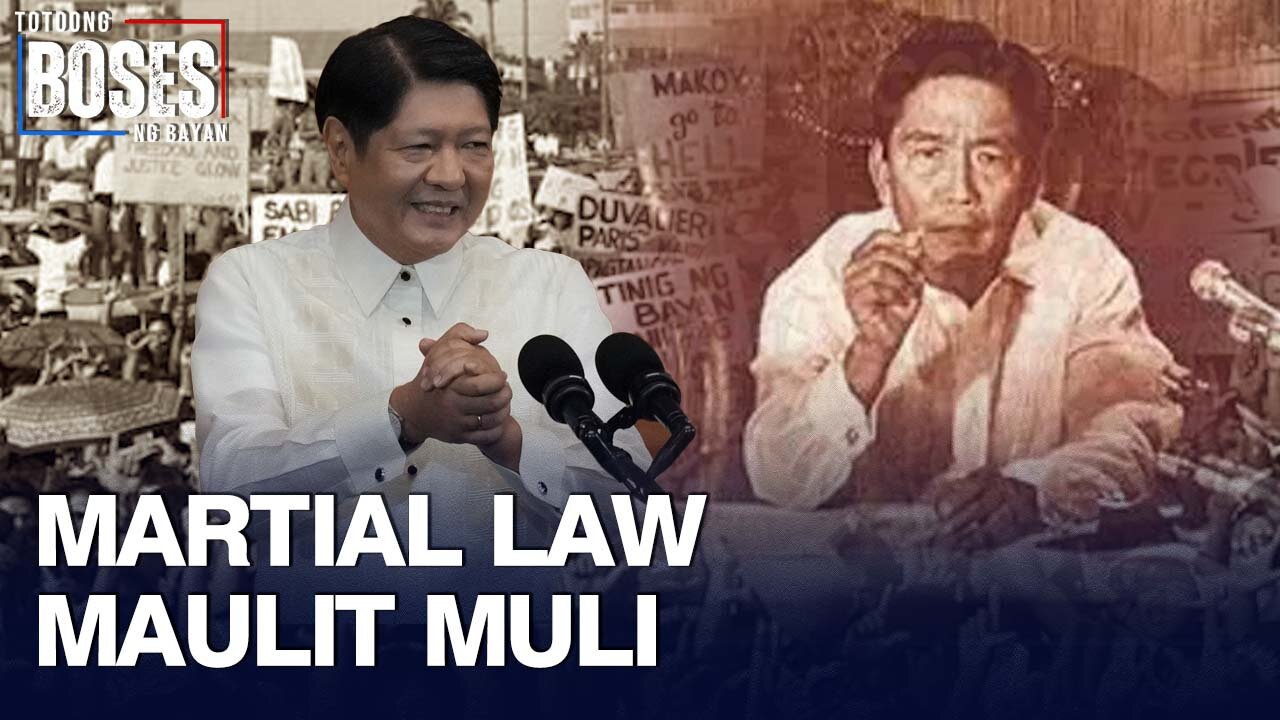 Martial law sa Pilipinas, pinangangambahang maulit ayon sa isang law expert