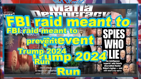 FBI raid meant to prevent Trump 2024 run Sexton