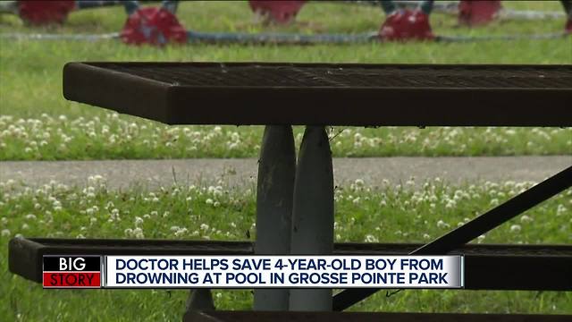 St. John Hospital doctor saves 4-year-old boy from drowning at pool