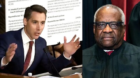 "The HEIGHT of IRRESPONSIBILITY!" Hawley explains how Democrats are trying to DEFUND SCOTUS security