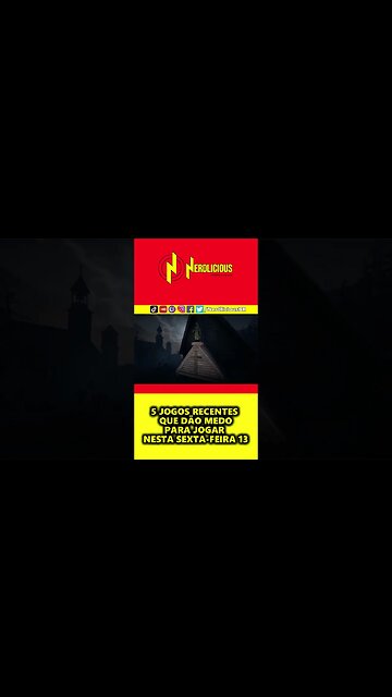 ⭐️ SHORTS ! 5 JOGOS que dão MEDO e vários SUSTOS pra jogar nesta SEXTA-FEIRA 13 #shorts
