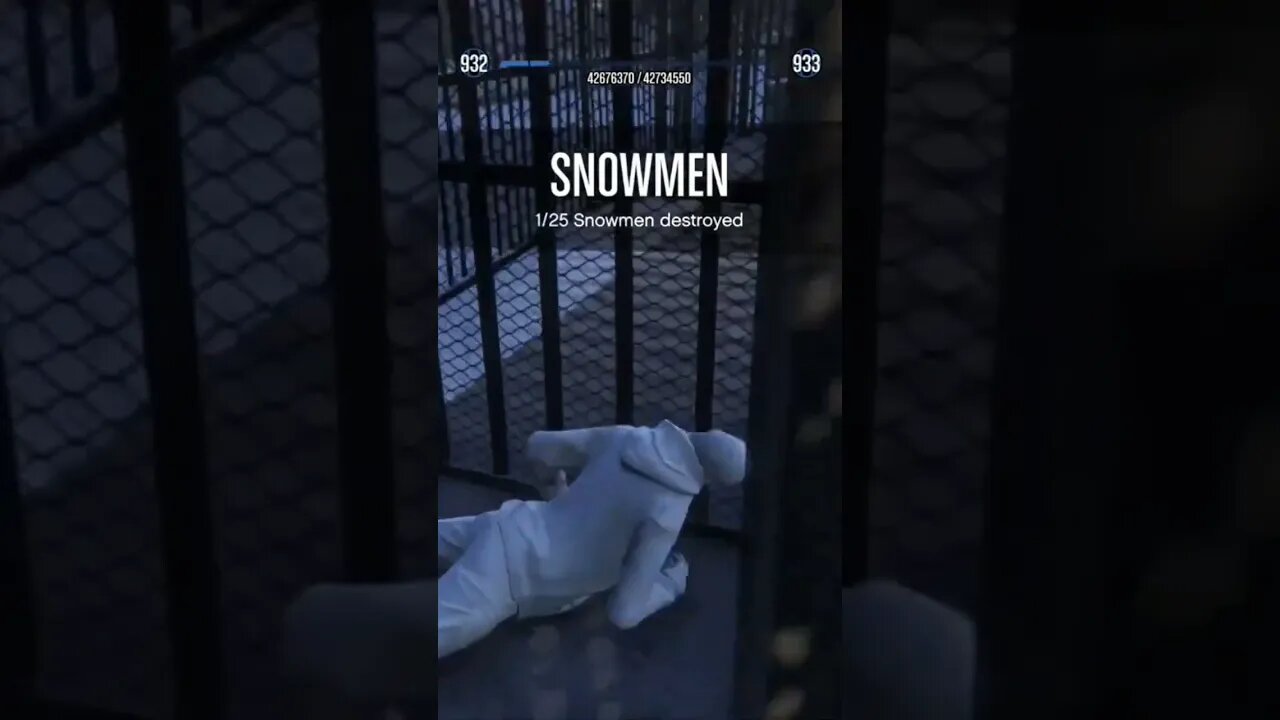 GTA Dumb Dumb Collects Snowmen 1 - #gta5 #online #random #moments #funny #snowman #collectables