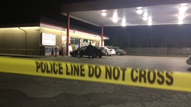 Man found shot dead at west side gas station