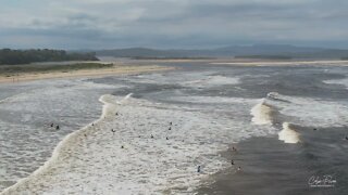 Bastion Beach Mallacoota15 January 2022 after the rain.