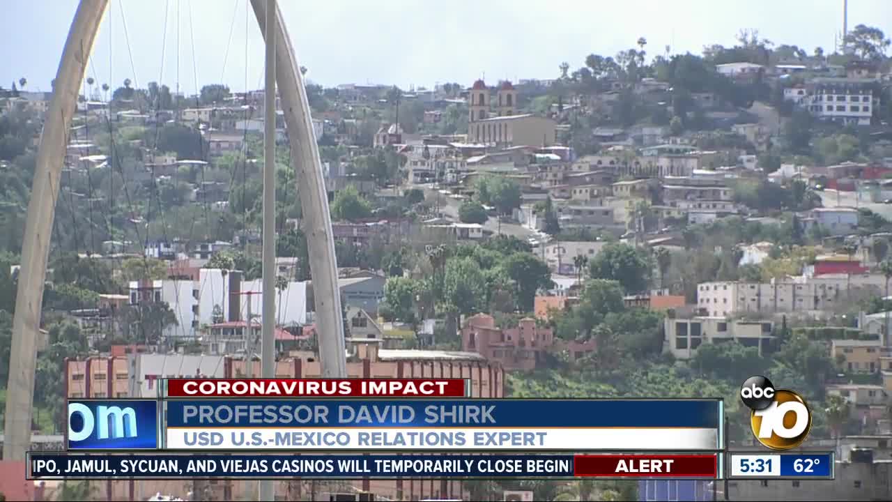 Possible impact of a potential U.S.-Mexico border closure