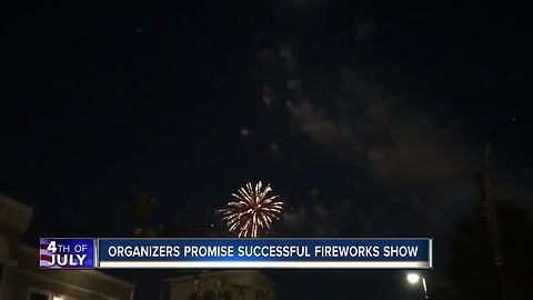 Organizers promise successful fireworks show in Tampa