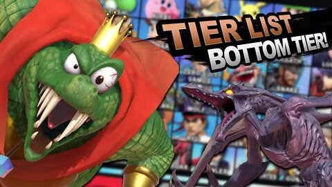 Mew2King's Smash Ultimate 2.0.2 Tier List - LOW TIER