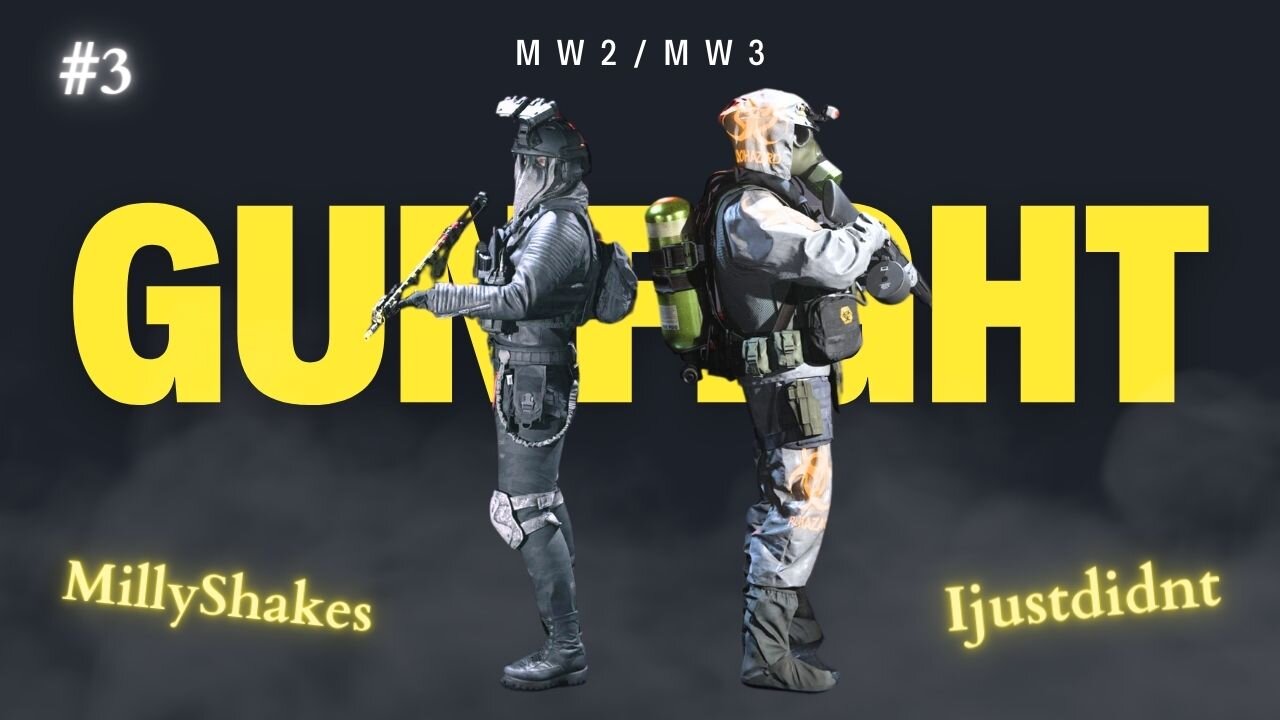 "Bad Audio, Decent Teamwork, Great Dubs" - GunFight #3 MW2 MW3 multiplayer Gameplay