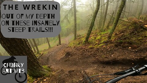 Shropshire MTB | The Wrekin | Out of my depth on these insanely steep trails!!!