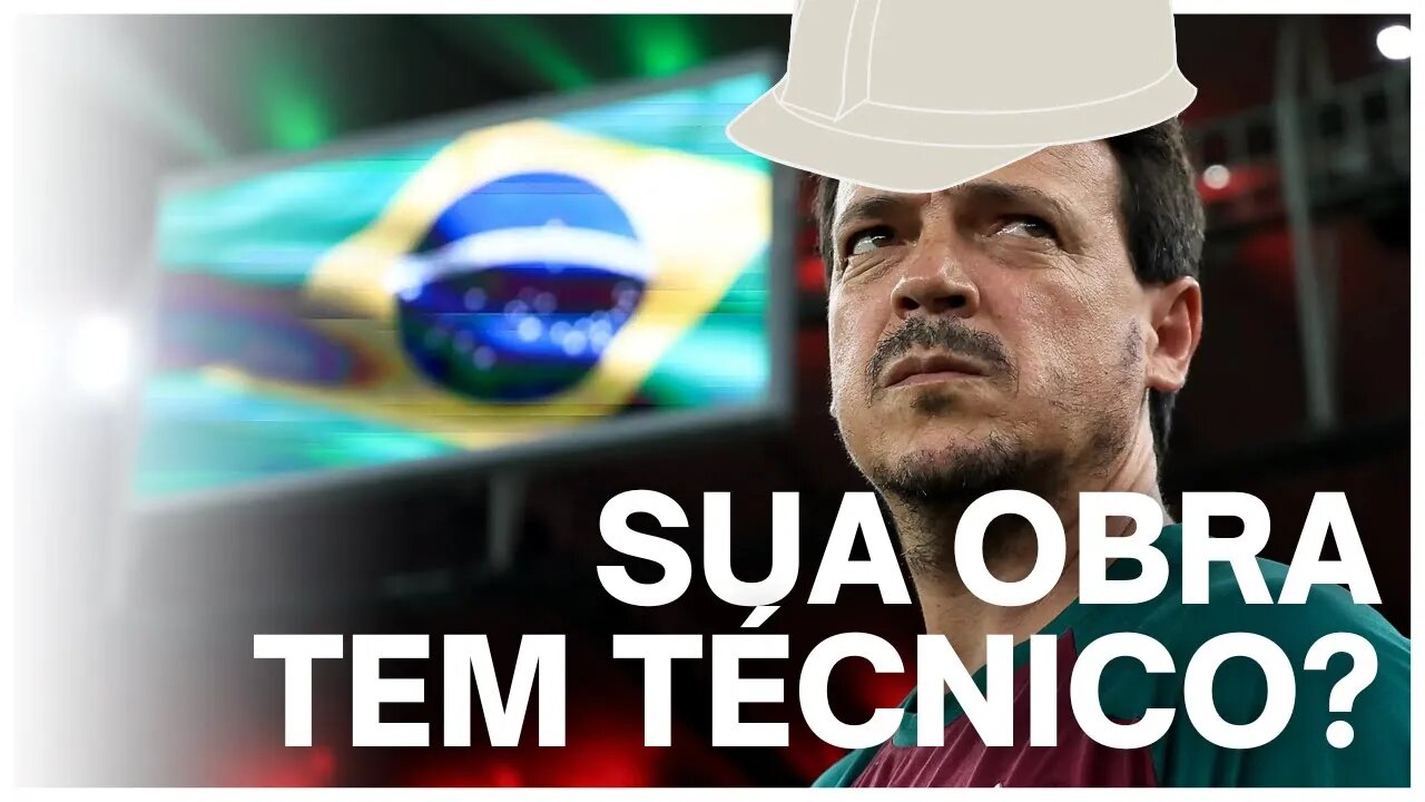 FERNANDO DINIZ: O QUE A SELEÇÃO BRASILEIRA SEM TÉCNICO DEFINITIVO TEM A VER COM SUA OBRA!