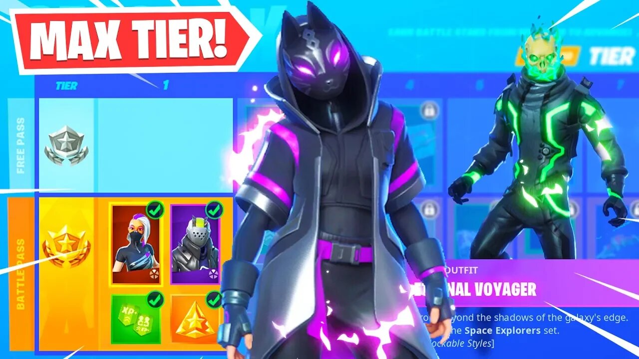 Unlocking *MAX* BATTLE PASS In Fortnite! (Season X Max Battle Pass!)