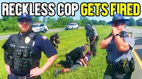 Cop Gets FIRED After Troopers Call Out His INSANE Behavior