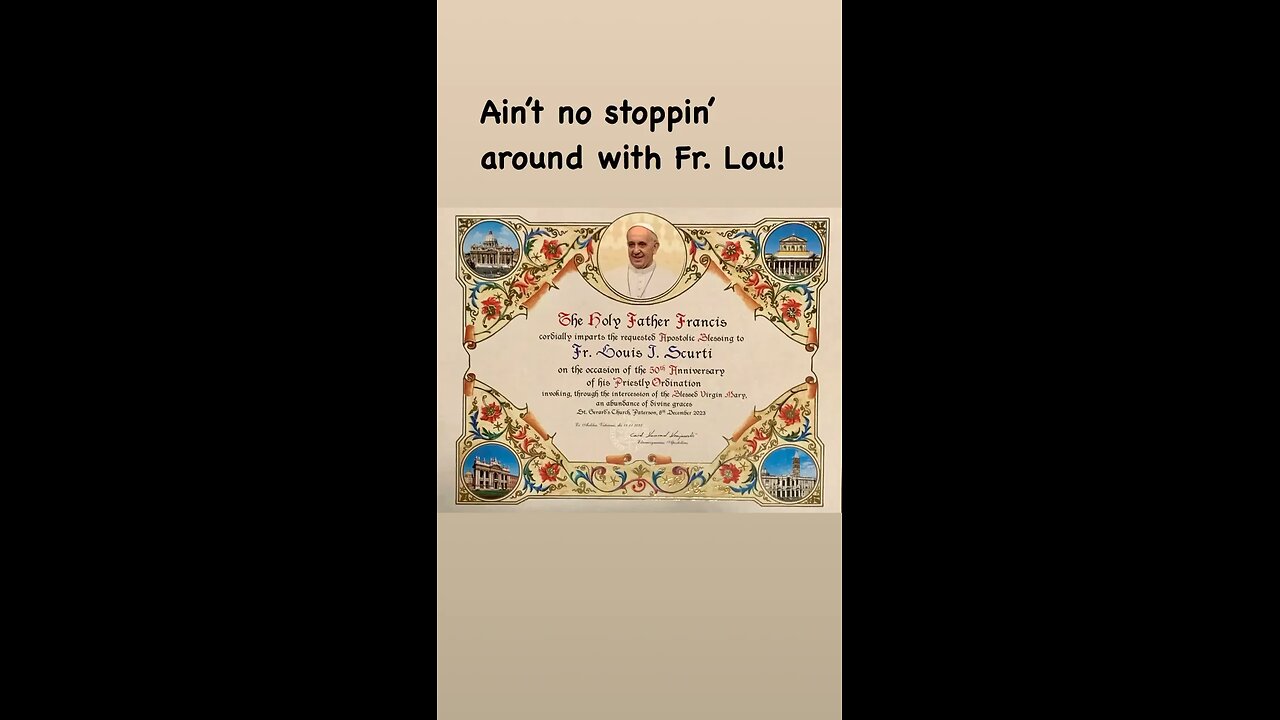 Celebrating the Golden Jubilee of Fr Louis Scurti