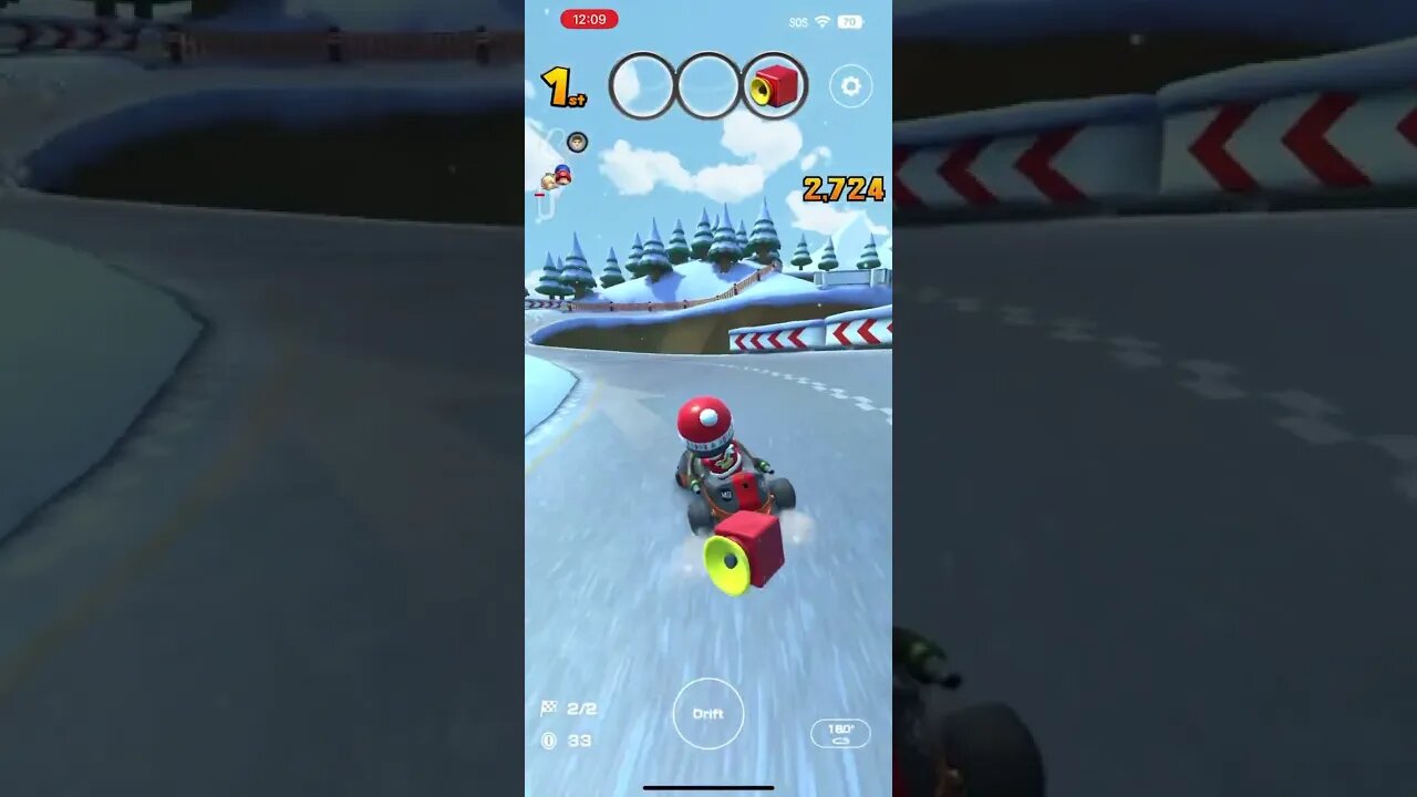 Mario Kart Tour - Today’s Challenge Gameplay (Holiday Tour 2022 Day 1)