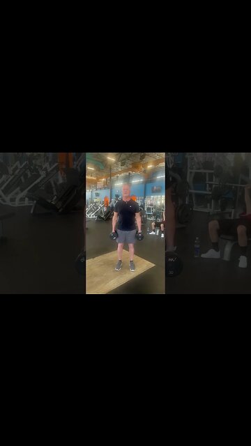 Dumbbell squats #shorts