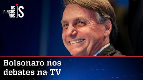 No Pânico, Bolsonaro anuncia que deve participar dos debates presidenciais