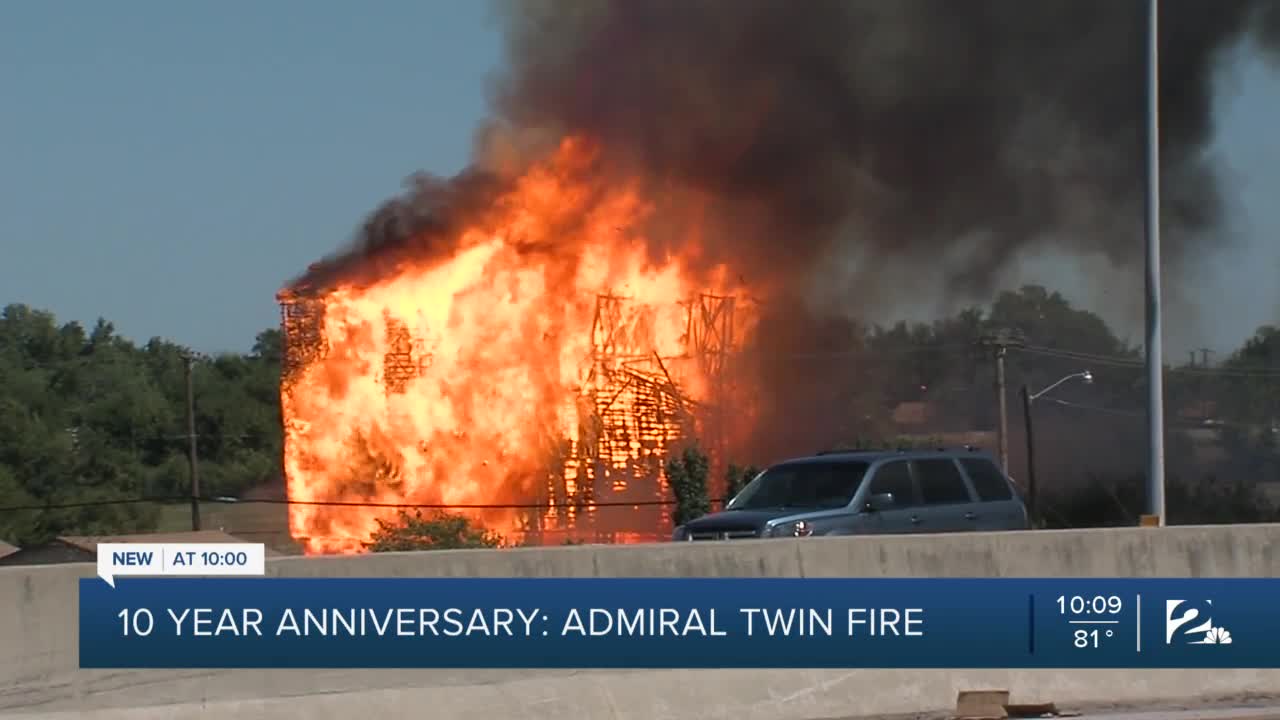 10th anniversary of the Admiral Twin fire