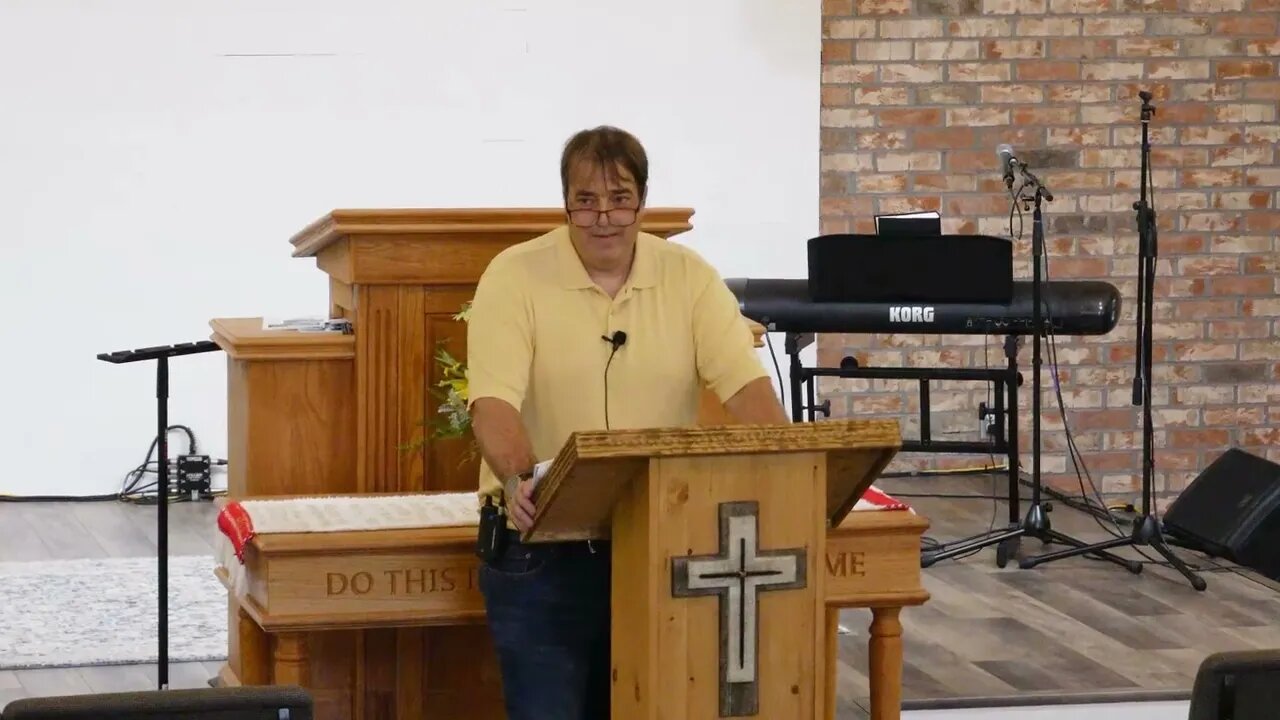 Wednesday Evening Service, Wednesday, July 26th of 2023