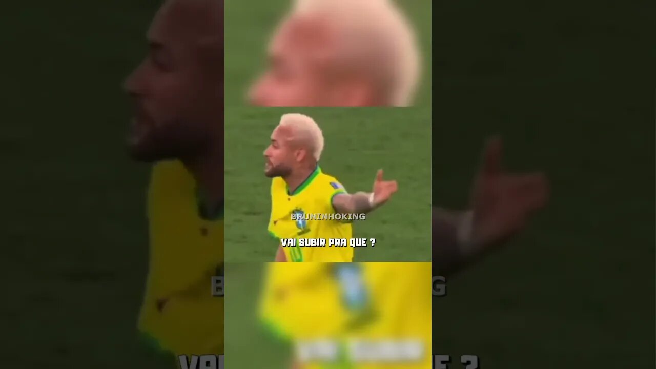 OLHA OQUE O NEYMAR FALOU PARA O FRED APÓS TOMAR GOL DA CROÁCIA... #shorts #short #shortsvideo