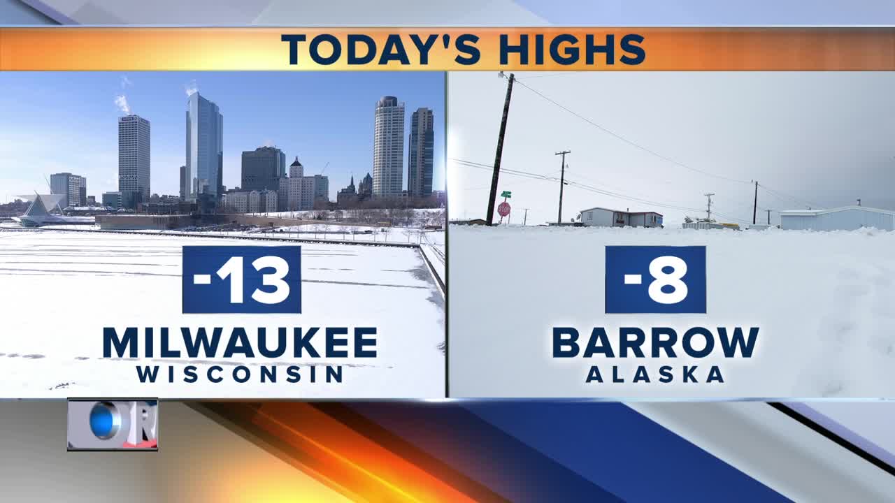 Wind chill warning in effect until Thursday evening