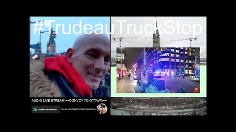 Ottawa Freedom Convoy - Live ++Convoy to Ottawa++ Audio Feed