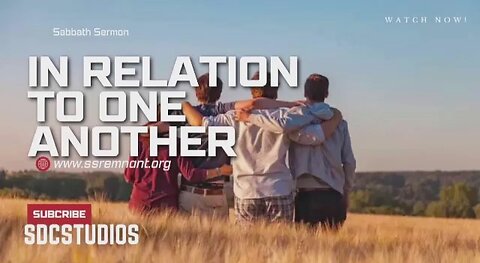 In relation to one another