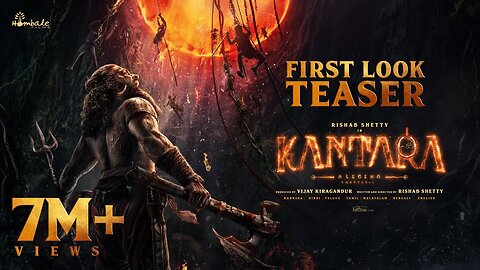 Kantara A Legend Chapter-1 First Look Teaser | RishabShetty|Ajaneesh| VijayKiragandur |Hombale Films