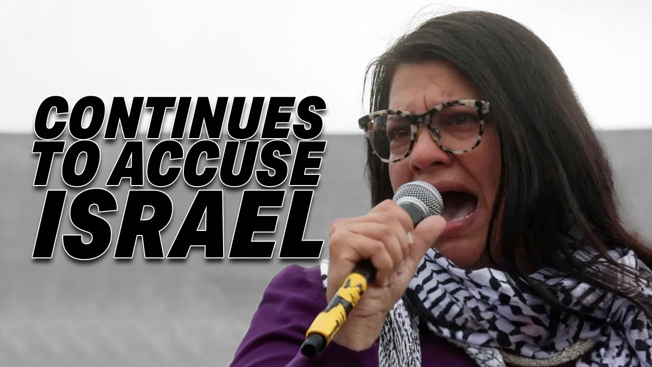 RASHIDA TLAIB CONTINUES TO LIE DAILY BY ACCUSING ISRAEL OF BLOWING UP A HOSPITAL