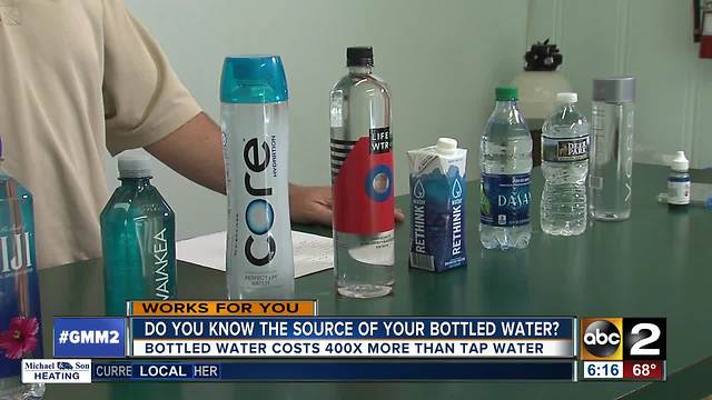 Americans spend $16 billion a year on bottled water