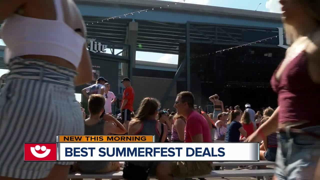 Easy freebies to find at Summerfest