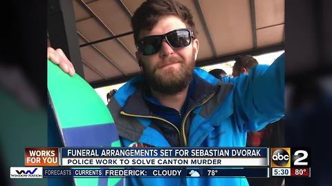 Funeral arrangements set for Sebastian Dvorak