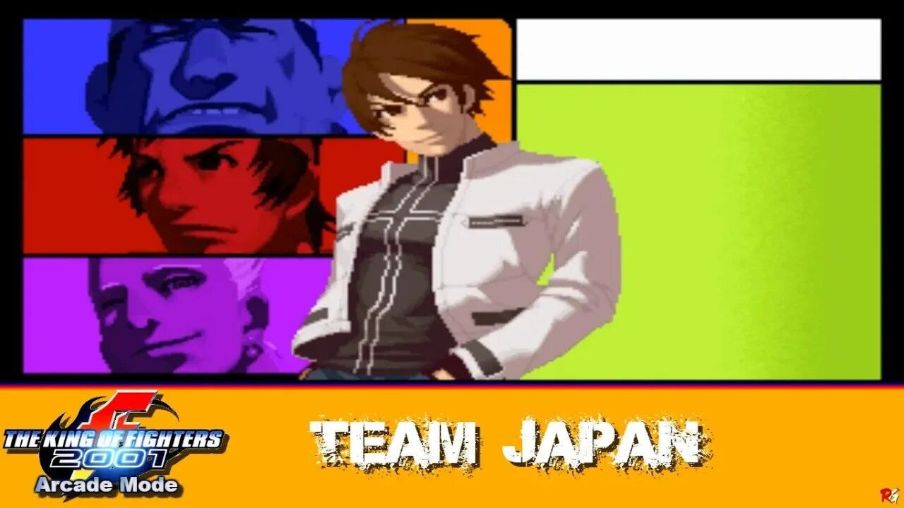 The King of Fighters 2001: Arcade Mode - Team Japan