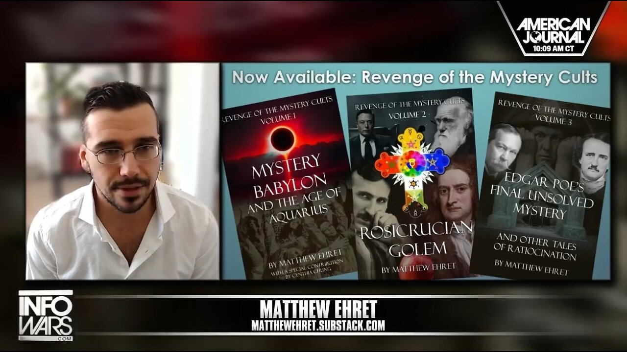 Matt on Inforwars: Revenge of the Mystery Cult Special