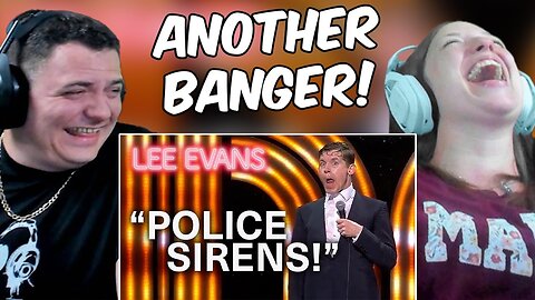 HILARIOUS! Lee Evans - Police Horses And Spotting Murderers (REACTION)