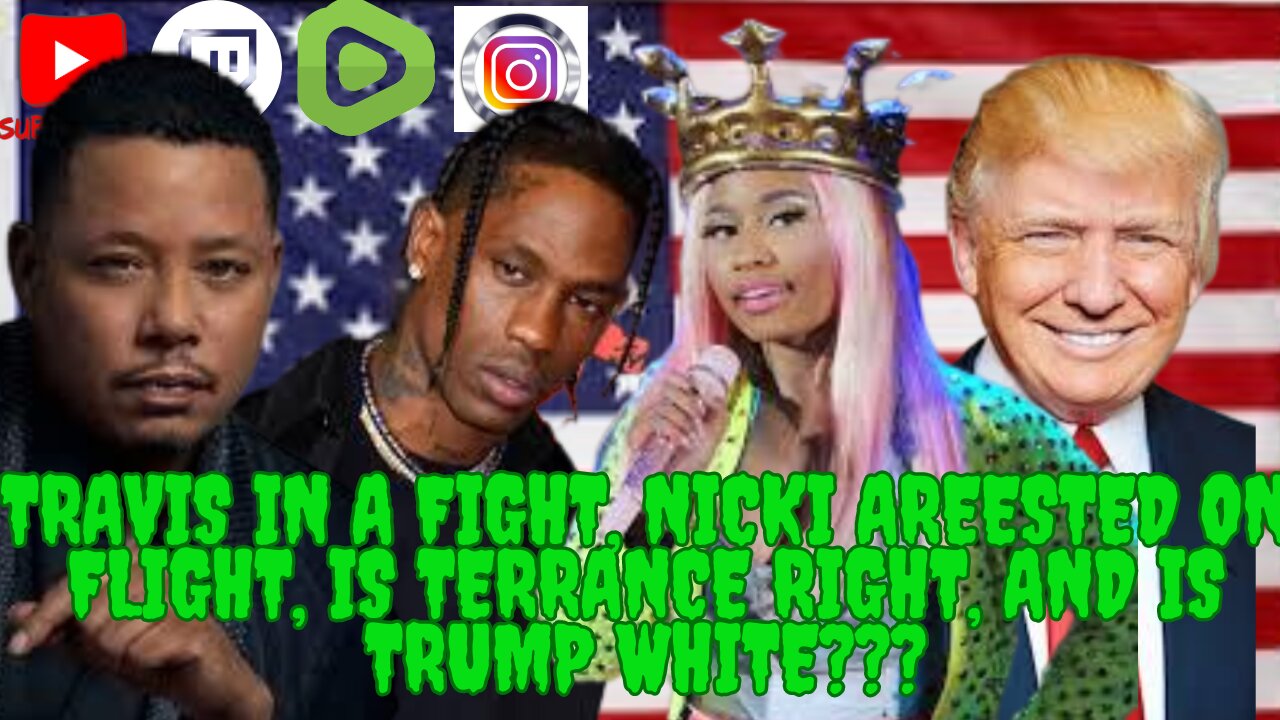 🔴Mad Mid Monday's - Travis In A Fight, Nicki Arrested On Flight, Is Terrance Right?