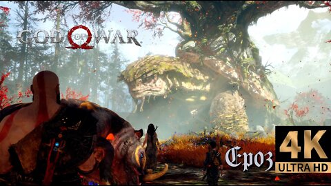 God Of War - Pc Gameplay 4k 60Fps Ultra (Full Game Walkthrough) - Ep03 Lessons Of The Road