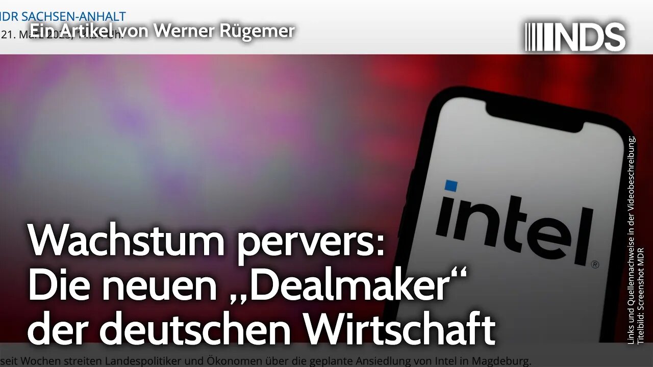 Wachstum pervers: Die neuen „Dealmaker“ der deutschen Wirtschaft | Werner Rügemer | NDS-Podcast