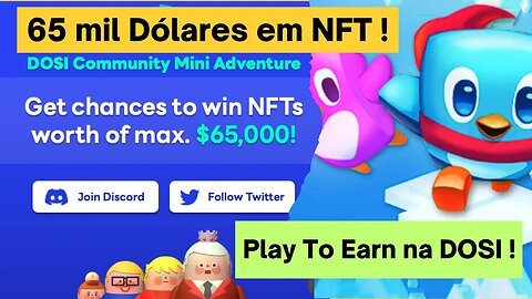 MEGA Evento na DOSI CITIZEN 80 NFTs por DIA e Agora Também com PLAY to EARN