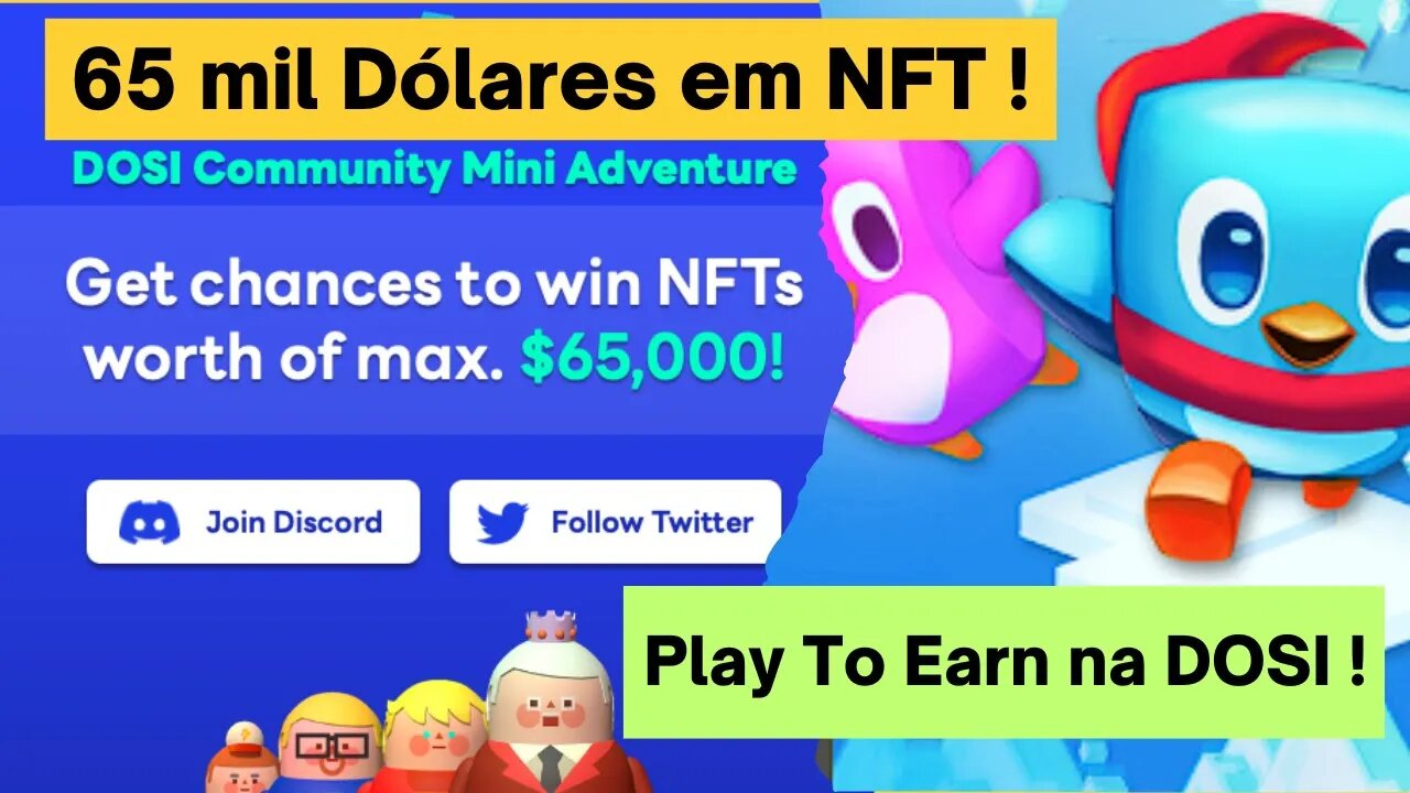 MEGA Evento na DOSI CITIZEN 80 NFTs por DIA e Agora Também com PLAY to EARN