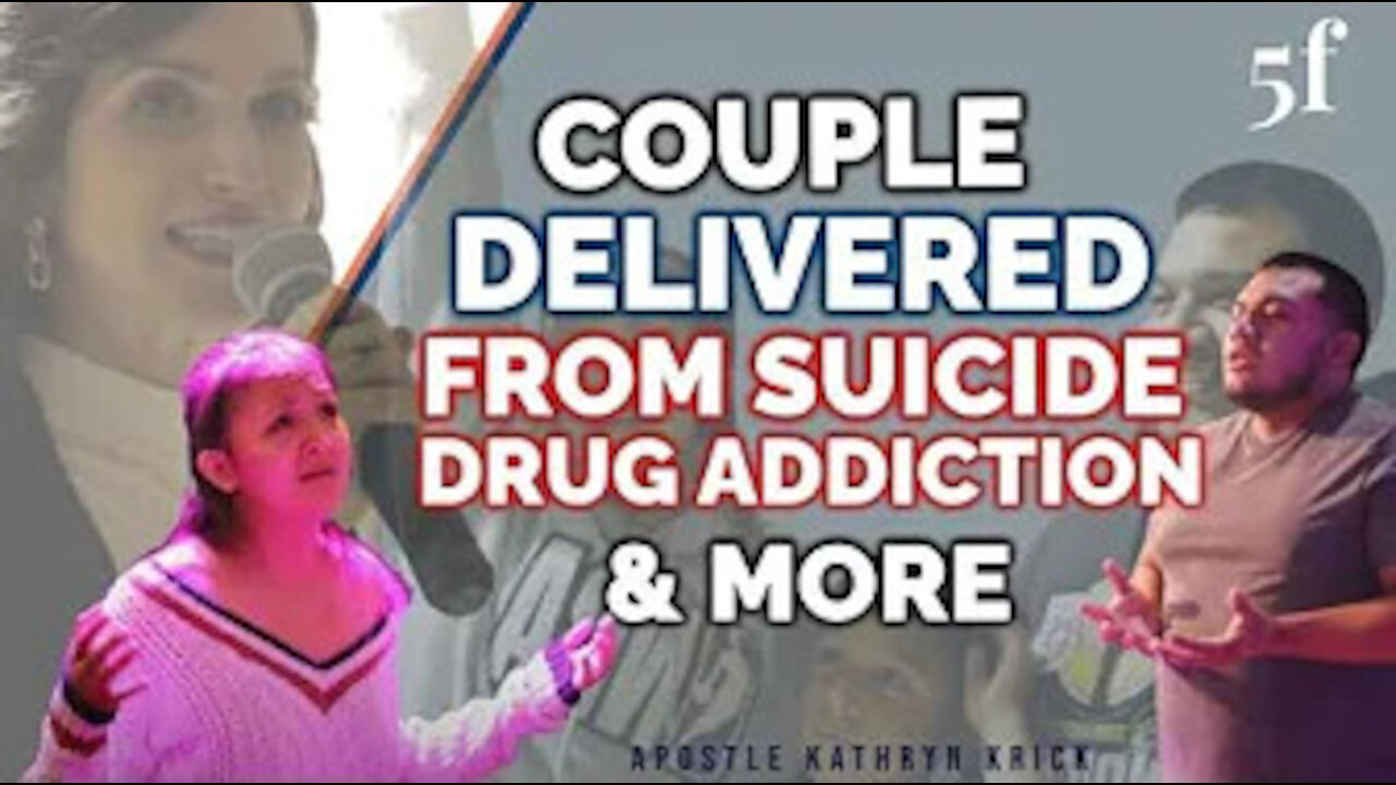 COUPLE DELIVERED FROM SUICIDE, DRUG ADDICTION & MORE