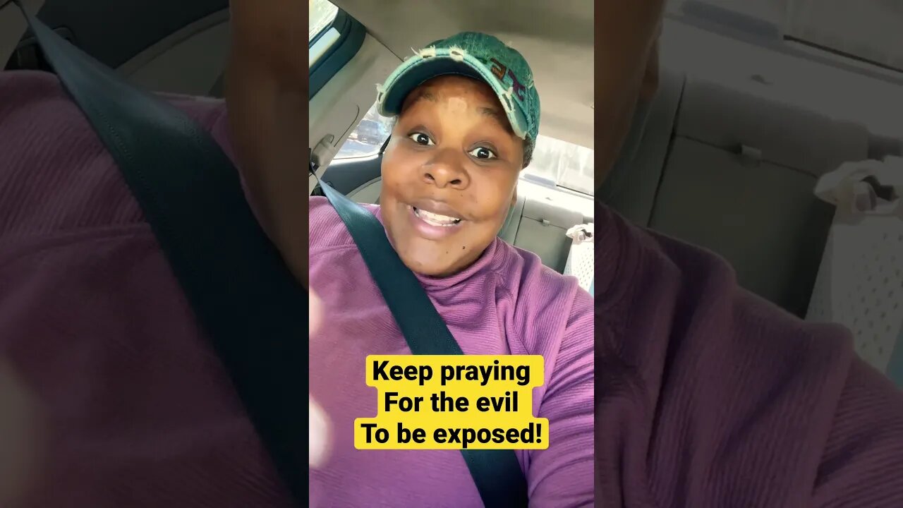 God does not hear the prayers of the WICKED!