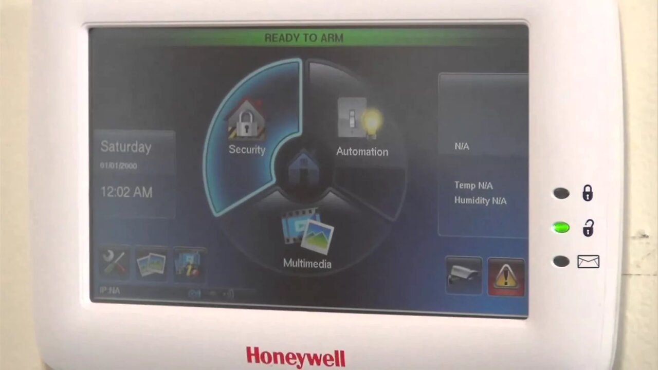 Honeywell Tuxedo Touch WIFI: Addressing Keypad to VISTA 21iP
