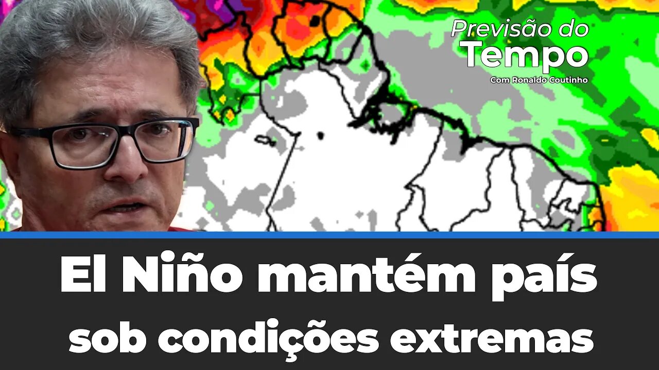 El Niño mantém país sob condições extremas, intercalando frio e calor com chuva e estiagem